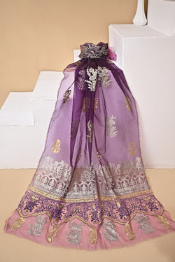 Zaposh Organza Dupatta - Ms attires