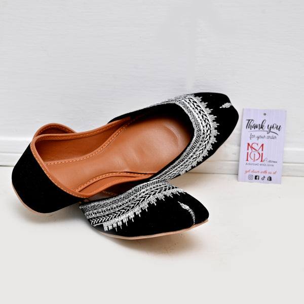 Gulzar-Black and silver - Ms attires