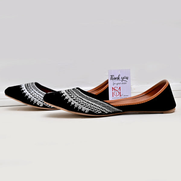 Gulzar-Black and silver - Ms attires